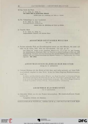 Anonymer Niederländischer Meister (Nr. 72)