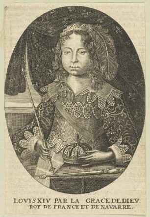 Bildnis Lovys XIV, Roy de France et Navarre