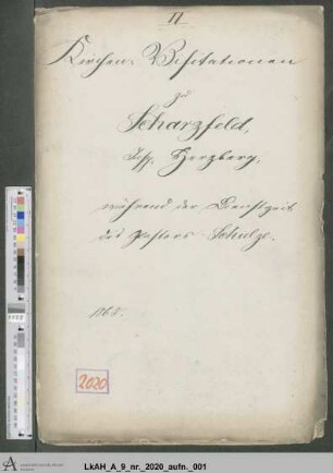 Scharzfeld: Visitationsakten