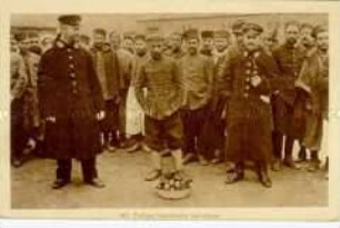 Farbige französische Kriegsgefangene