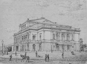 Dresden-Neustadt, Ansicht des Albert-Theaters