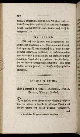 Dreizehntes Kapitel. Die hanseatischen Städte Hamburg, Lübeck, Bremen, Danzig, Rostock.