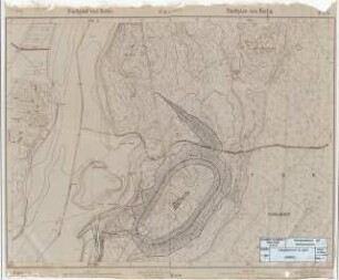 Pumpspeicherwerk, Berlin Schinkelwettbewerb 1964: Lageplan 1:4000