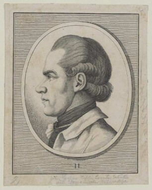 Bildnis des Johann Caspar Haefeli