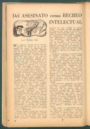 Del asesinato como recreo intelectual - [Continuación]