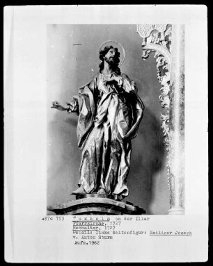 Linke Seitenfigur - der heilige Joseph
