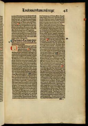 248r-252r, 48. Sermo factus parisius par eiusdem doctorem in die sancti Ludorvici francorum regis.