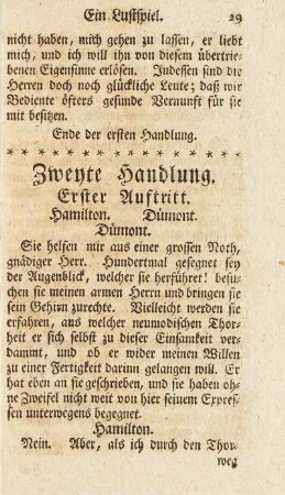 Zweyte Handlung