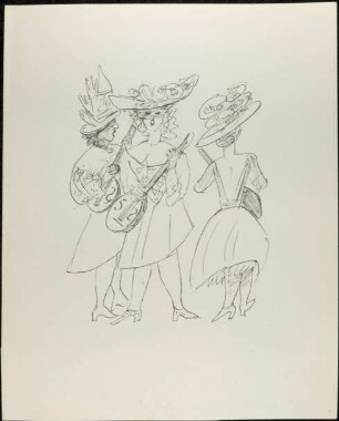 Gärtnerinnen. Carneval