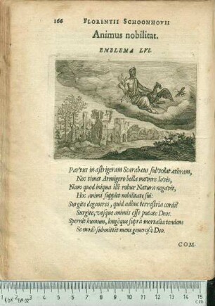 Animus nobilitat. Emblema LVI.