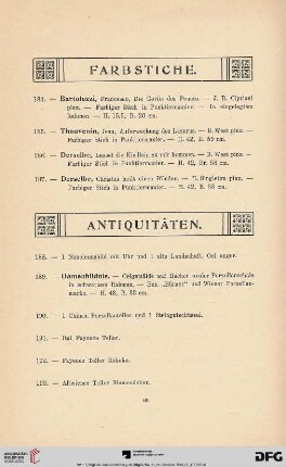 Farbstiche (Nr.184-187)
