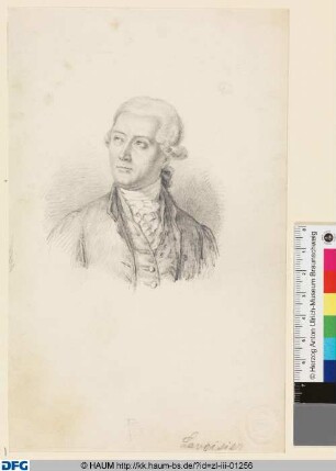 Porträt Antoine Laurent de Lavoisier
