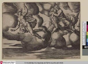 [Cupidon demandant grâce à Jupiter pour sa chère Psyché; Cupid Begging Jupiter for Mercy for Psyche; Amor bittet Jupiter um Gnade für Psyche]