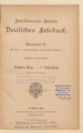 Teil 5 = 5. Schulj., [Schülerbd.]: [Teil 5 = 5. Schulj., [Schülerbd.]] : mit 33 Abbildungen