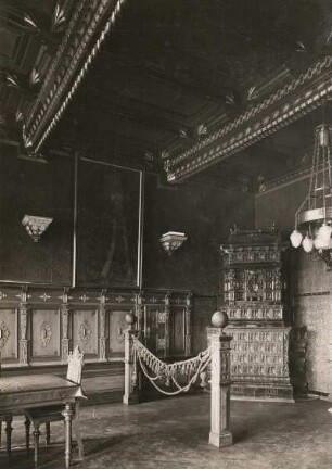 Oschatz, Alte Ratsstube : Nordwestecke der alten Ratsstube im Rathaus