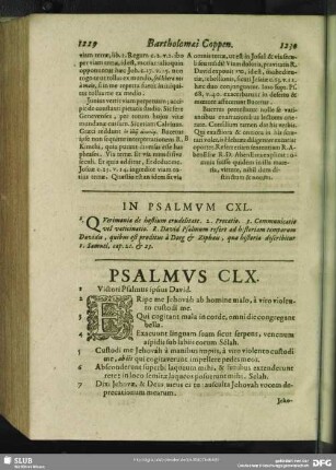 In Psalmum CXL.[i.e. CXXXIX.] Psalmus CXL.[i.e. CXXXIX.]