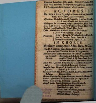 Noe : Meditatio De Parvo Electorum Numero Instituta in Oratorio Congregationis Maioris Latinae, B. Virginis Matris Propitiae, ab Angelo Salutatae, Dominica secunda Quadragesimae, Cum Promulgaretur Magistratus Marianus Anno MDCCXXVI