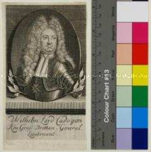 Porträt des britischen Generalleutnants William Cadogan
