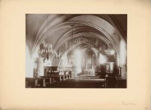 Kirche, Juditten: Innenraum