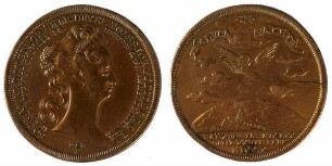 Fürstenhäuser, Herzgl. Linie Gottorp, Sophie Amalie, Prinzessin von Schleswig-Holstein (1670-1710), Tochter Christian Albrechts (1659 - 1695): Schautaler auf ihren Tod