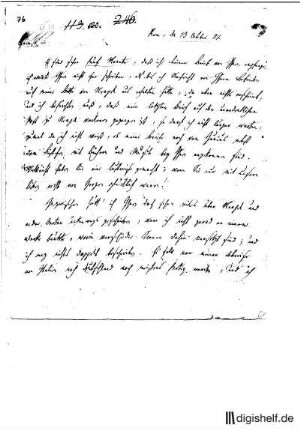 76: Brief von Wilhelm Heinse an Friedrich Heinrich Jacobi
