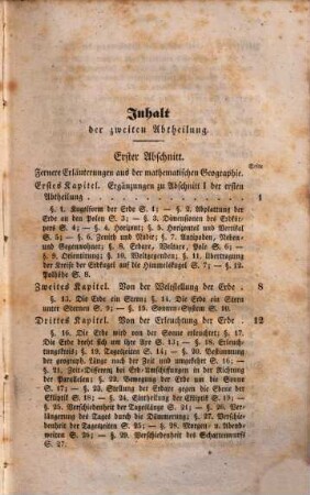 Grundzüge der Erd- Völker- und Staatenkunde : ein Leitfaden für höhere Schulen und den Selbstunterricht, 2. Physische Geographie