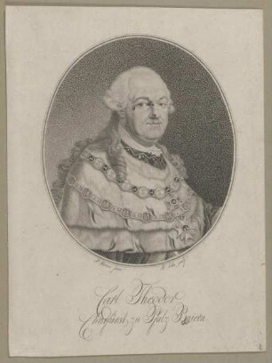 Bildnis des Carl Theodor, Kurfürst der Pfalz