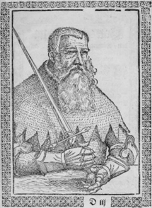 Bildnis "Heinrich I. Hertzog zu Sachsen (der Fromme), Dandgrave zu Düringen und Marggrave zu Meissen"