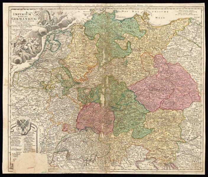 Johannes Hübner: Imperium Romano Germanicum in suos Circulos Divisum