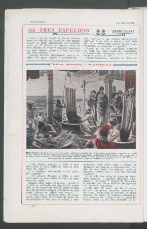 "Pelo mundo..." histórico : Manufactura da púrpura tyria