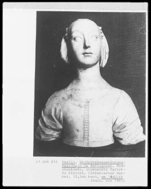 Mädchenbüste, sogenannte Marietta Strozzi