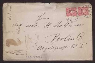 Schreiben an Hermann Muthesius (Brief)