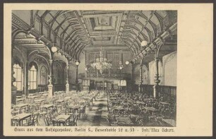 Ansichtskarte "Hofjägerpalast", Hasenheide 52/53