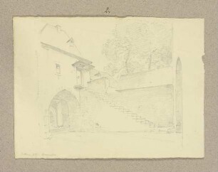 Innenhof auf Schloss Braunfels