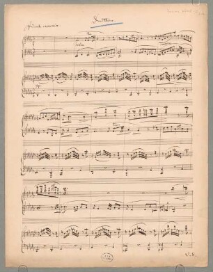 Werke für Klavier zu vier Händen / Auswahl - BSB Mus.ms. 4740-3,12