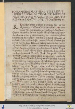 Relatio de Simono puero Tridentino