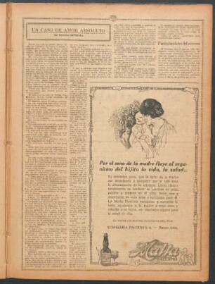 Un caso de amor absoluto