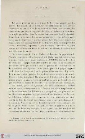 § 3: La maison