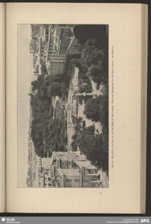Acquasola in Genua, von der Viletta di Negro gesehen