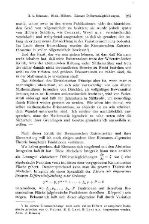Theorie der linearen Differentialgleichungen n-ter Ordnung.