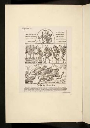 Humoristisch-satyrisches Kriegs-Album. Flugblatt 26