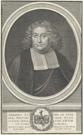 Bildnis des Adolphus Zobel