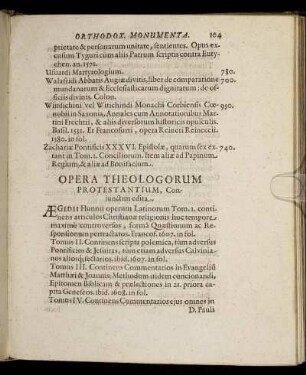 Opera Theologorum Protestantium