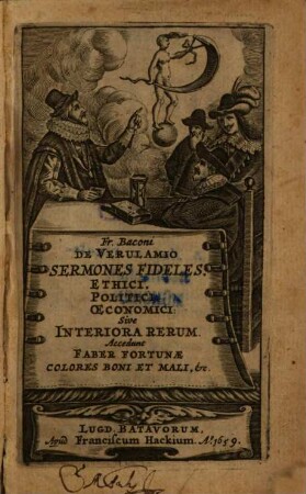 Sermones fideles ethici, politici oeconomici : Sive interiora rerum