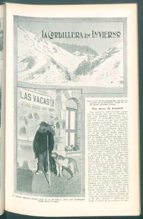 La cordillera en invierno