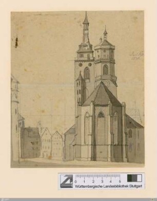 [Stuttgart, Stiftskirche, Choransicht]