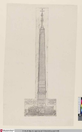 [Der vatikanische Obelisk]
