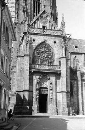 Schlettstadt: Hauptportal, St. Georg