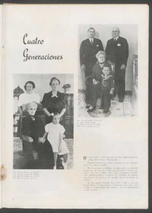 Cuatro generaciones - [Ilustración]