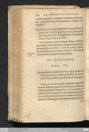 De Modalibus. Cap. VI.